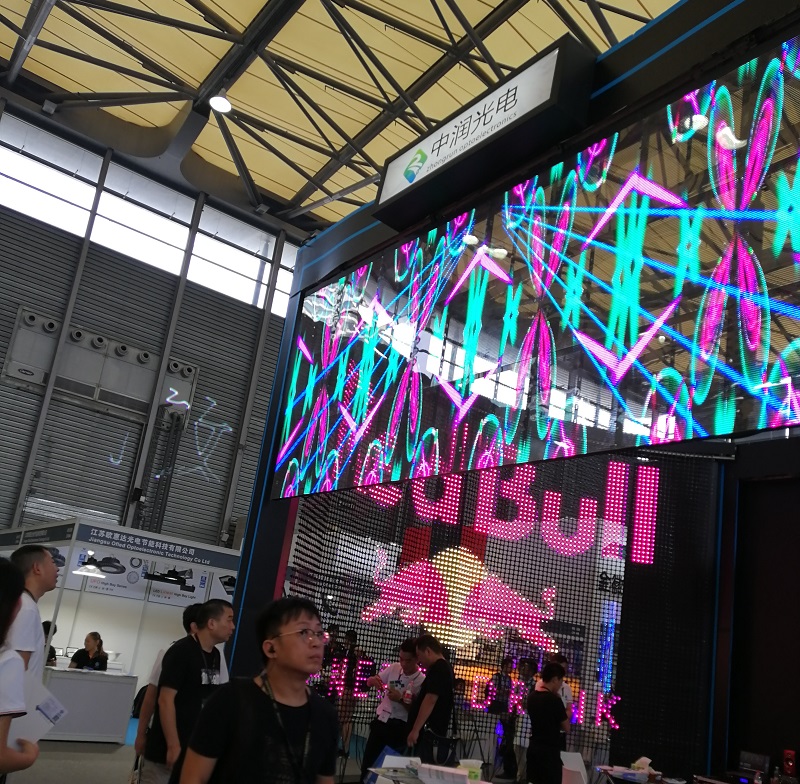 LED screen exhibition in Shenzhen
