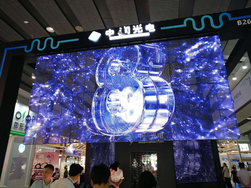 LED video display exhibition led mesh screen