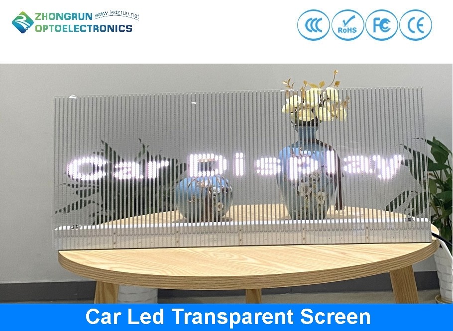 Flexible Car LED Transparent Screen Is Ready To Launch